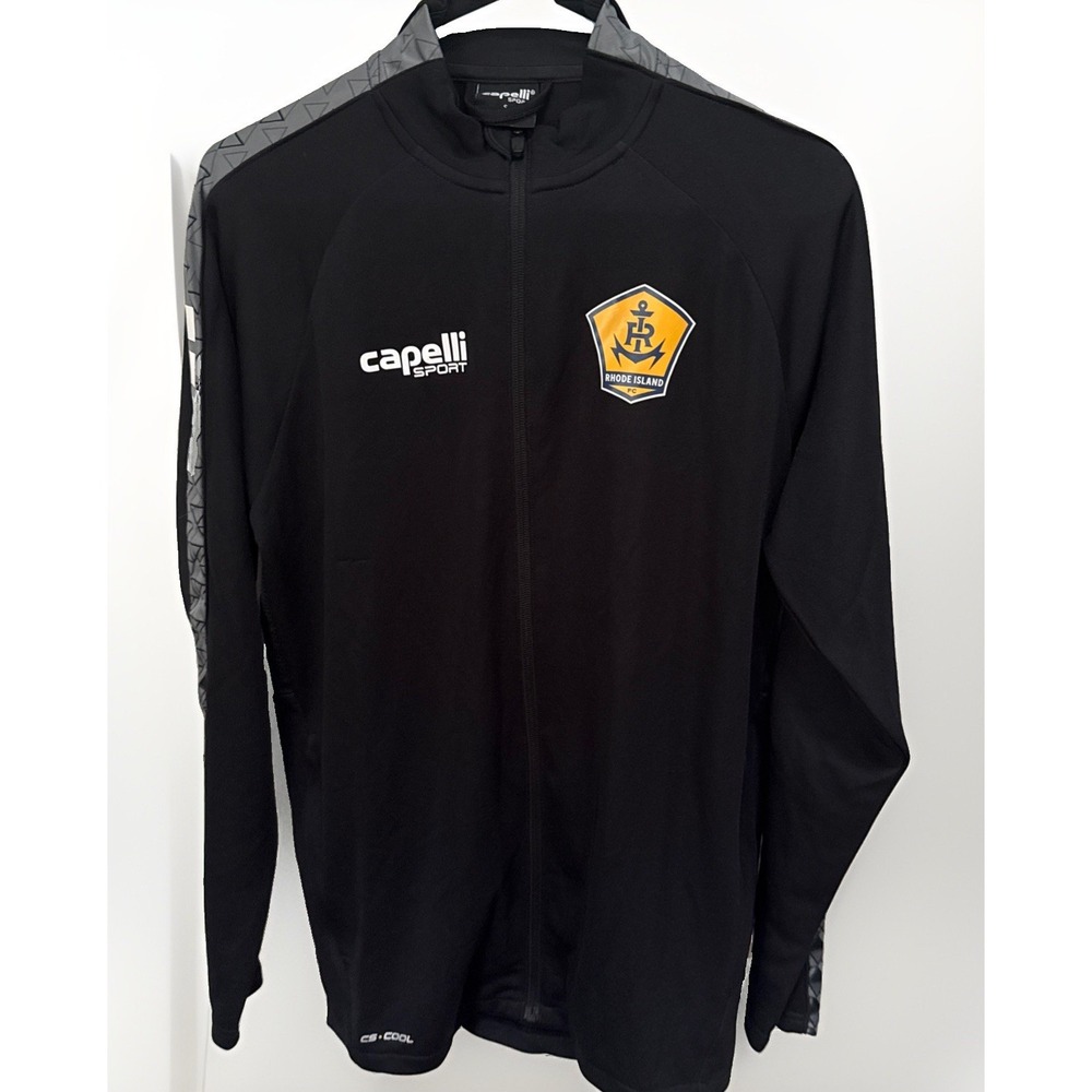 Capelli Sport Black Athletic Jacket Rhode Island‎ Women's Small